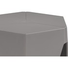 Табурет Korner пластик, серый 36x42x46 см - Фото 6