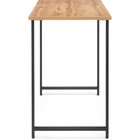 Обеденный стол Дилан Лофт металл, дуб вотан/черный 120x60x100 см - Фото 3