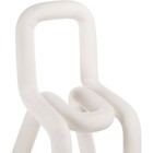 Стул на металлокаркасе Garden металл/ткань, белый 35x48x78 см 10509587