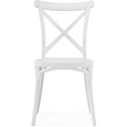 Пластиковый стул Venus пластик, белый 48x53x88 см - Фото 2