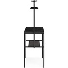 Барный стол Нари файерстоун/черный матовый металл, черный 50x120x171 см - Фото 3