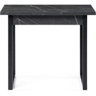 Стол деревянный Форли файерстоун/черный матовый металл, черный 67x90(150)x77 см - Фото 2