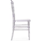 Пластиковый стул Chiavari 1 пластик, прозрачный 40x45x90 см - Фото 3
