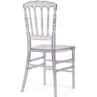 Пластиковый стул Chiavari 1 пластик, прозрачный 40x45x90 см - Фото 4