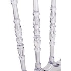 Пластиковый стул Chiavari 1 пластик, прозрачный 40x45x90 см - Фото 6