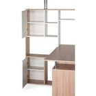 Компьютерный стол КС15 левый, ЛДСП, дуб сонома 142,7x130x175,2 см - фото 121575364