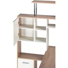 Компьютерный стол КС15 левый, ЛДСП, дуб сонома 142,7x130x175,2 см - фото 121575365