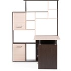 Компьютерный стол КС-15 левый, ЛДСП, венге/дуб молочный 142,7x130x175,2 см 10509781