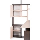 Компьютерный стол КС-15 левый, ЛДСП, венге/дуб молочный 142,7x130x175,2 см 10509781