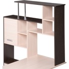 Компьютерный стол КС-15 левый, ЛДСП, венге/дуб молочный 142,7x130x175,2 см 10509781