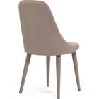 Стул на металлокаркасе Морос с чехлом катания мокка, металл/велюр, бежевый 48x58x87 см  (артикул 10509787)  большой выбор товаров оптом и в розницу по низким ценам с доставкой