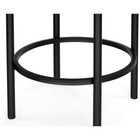 Стул барный Сайпл MR-30 металл/велюр, черный/серый 40x40x74 см 10509806