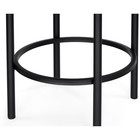 Стул барный Сайпл MR-28 металл/велюр, черный/серый 40x40x74 см 10509807