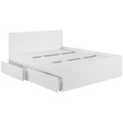 Кровать Мадера ЛДСП, белый 1600х2000 - Фото 3
