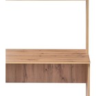 Компьютерный стол Лайт 03.243  ЛДСП, дуб золотой/белый 150х57х180 см  (артикул 10509857)  большой выбор товаров оптом и в розницу по низким ценам с доставкой