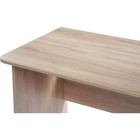 Компьютерный стол КСТ-14П правый, ЛДСП, дуб сонома/белый 123,5x140x182,8 см  (артикул 10509863)  большой выбор товаров оптом и в розницу по низким ценам с доставкой