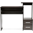 Компьютерный стол Джаз-24 правый, ЛДСП, венге 99,6x49,4x86,4 см - фото 121575425