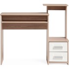 Компьютерный стол Джаз-24 правый, ЛДСП, дуб сонома 99,6x49,4x86,4 см - фото 121575432