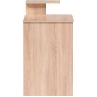 Компьютерный стол Джаз-24 правый, ЛДСП, дуб сонома 99,6x49,4x86,4 см - фото 121575433