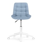 Компьютерное кресло «Честер», 500×600×800 мм, цвет белый/голубой - Фото 3