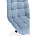 Компьютерное кресло «Честер», 500×600×800 мм, цвет белый/голубой - Фото 7