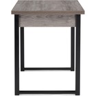 Стол деревянный Ибби  металл, рошелье/черный 64x90x77 см - Фото 4