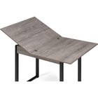 Стол деревянный Ибби  металл, рошелье/черный 64x90x77 см - Фото 6