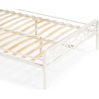 Кровать Кубо 160х200 белый металл, белый 1600х2000 - Фото 10