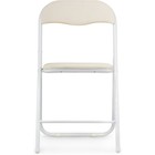 Стул для кухни Fold 1, на металлокаркасе, складной, цвет белый/бежевый - Фото 2