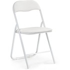 Стул для кухни Fold 1, на металлокаркасе, складной, цвет белый - Фото 1