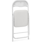 Стул для кухни Fold 1, на металлокаркасе, складной, цвет белый - Фото 5