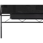 Компьютерный стол Kros металл, черный 55x140x101 см - Фото 10