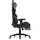 Кресло игровое Tesor металл/ткань/экокожа, черный/черный /серый 54x60x125 см 10510079