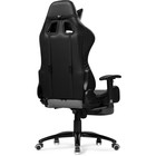 Кресло игровое Tesor металл/ткань/экокожа, черный/черный /серый 54x60x125 см 10510079