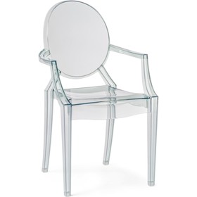 Пластиковый стул Luis пластик/прозрачный 54x54x92 см
