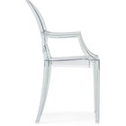 Пластиковый стул Luis пластик/прозрачный 54x54x92 см - Фото 3