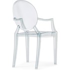 Пластиковый стул Luis пластик/прозрачный 54x54x92 см - Фото 4