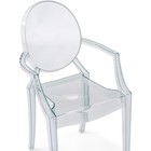 Пластиковый стул Luis пластик/прозрачный 54x54x92 см - Фото 5