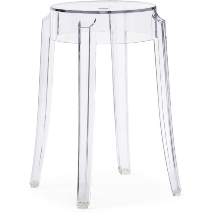 Табурет Rainis пластик/прозрачный 39x39x46 см - Фото 1