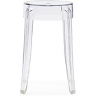 Табурет Rainis пластик/прозрачный 39x39x46 см - Фото 2