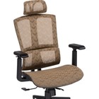 Кресло игровое Lanus пластик/ткань, черный/коричневый 68x62x117 см - Фото 6