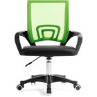 Компьютерное кресло Turin пластик/ткань, черный/зеленая сетка 60x55x82 см - Фото 2
