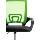 Компьютерное кресло Turin пластик/ткань, черный/зеленая сетка 60x55x82 см - Фото 7