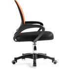 Компьютерное кресло Turin черный/orange пластик/ткань, черный/черный 60x55x82 см - Фото 4