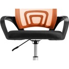 Компьютерное кресло Turin черный/orange пластик/ткань, черный/черный 60x55x82 см - Фото 9