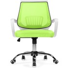 Кресло детское Ergoplus металл/ткань, хром/зеленый 61x55x84 см - Фото 2