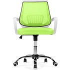 Кресло детское Ergoplus металл/ткань, хром/зеленый 61x55x84 см - Фото 3