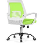 Кресло детское Ergoplus металл/ткань, хром/зеленый 61x55x84 см - Фото 5