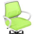 Кресло детское Ergoplus металл/ткань, хром/зеленый 61x55x84 см - Фото 6