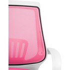 Кресло детское Ergoplus металл/ткань, хром/розовый 61x55x84 см 10510129